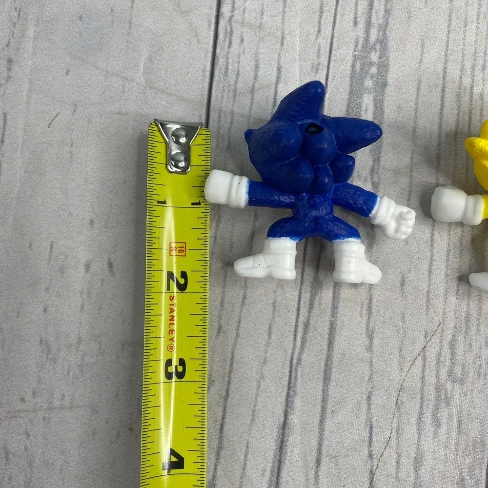 Sonic the Hedgehog Shadow Super Mini Figures Kids Toys Collection Cake Topper